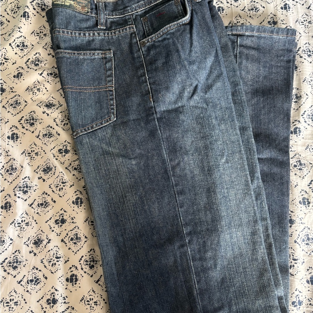 Bossing 32w | 33l Classic Blue Men's Straight Jeans